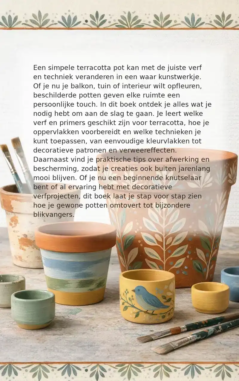 TERRACOTTA SCHILDEREN