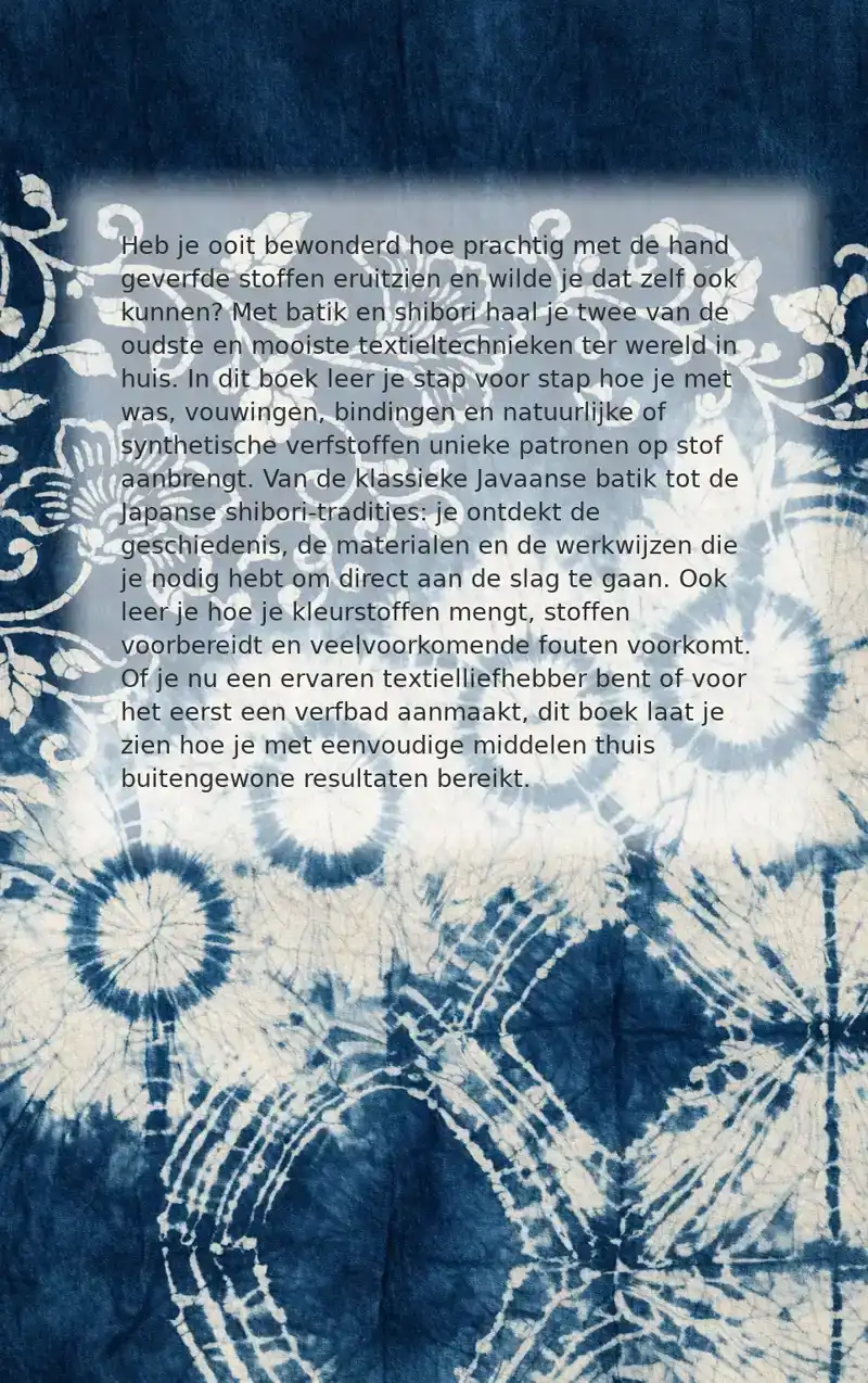 BATIK EN SHIBORI THUIS