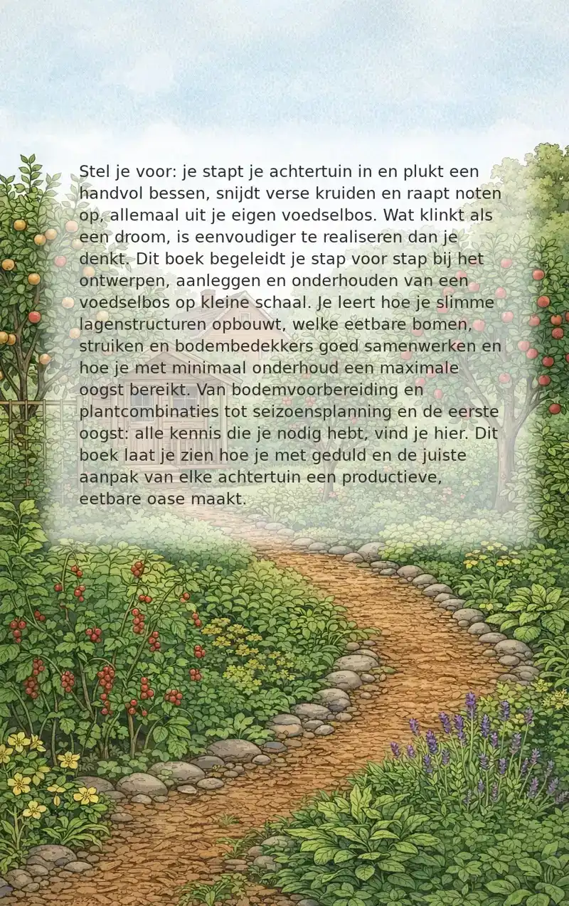 VOEDSELBOS IN DE ACHTERTUIN