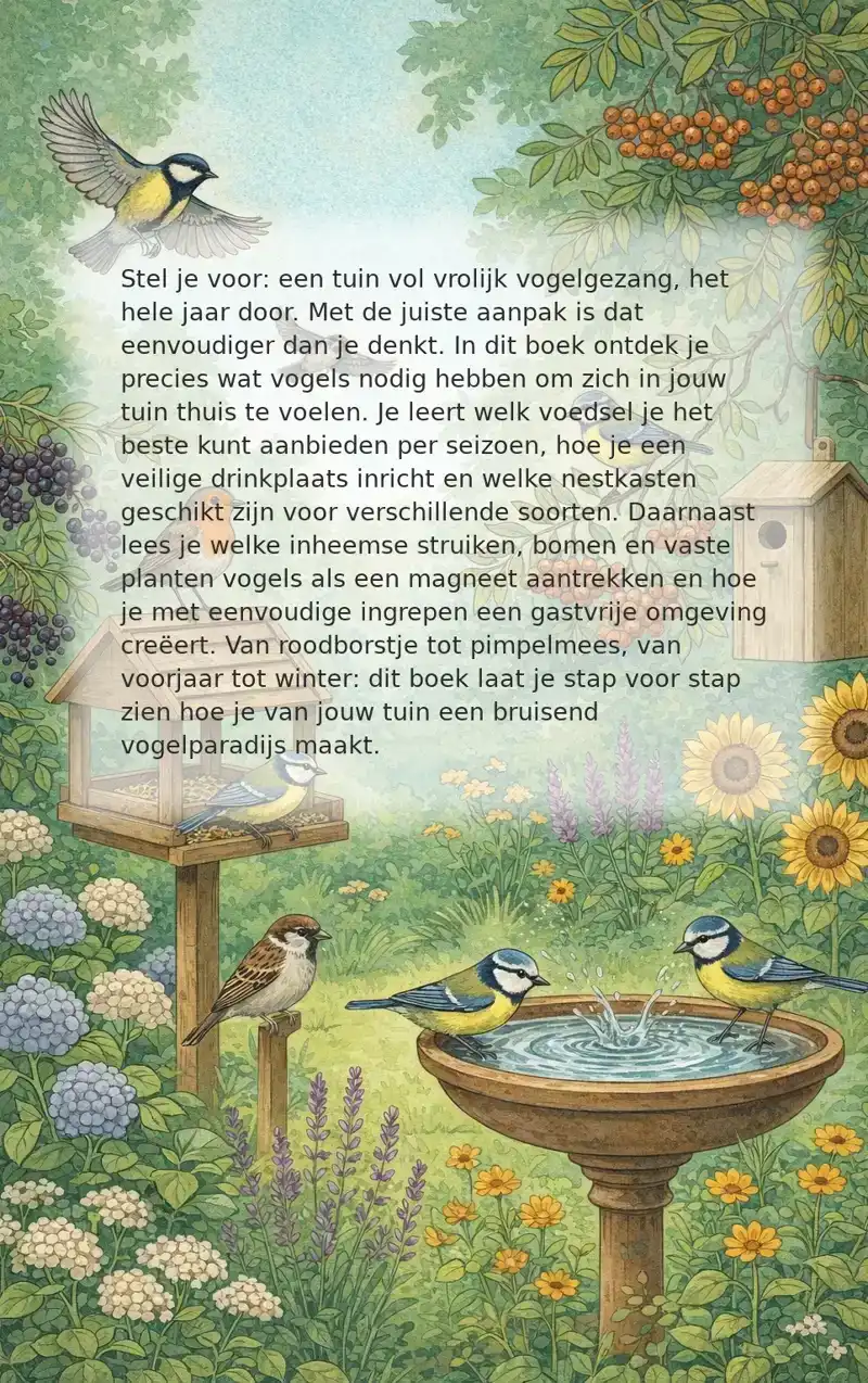 VOGELS NAAR JE TUIN LOKKEN