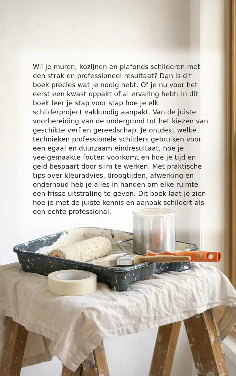 SCHILDEREN ALS EEN PROFESSIONAL
