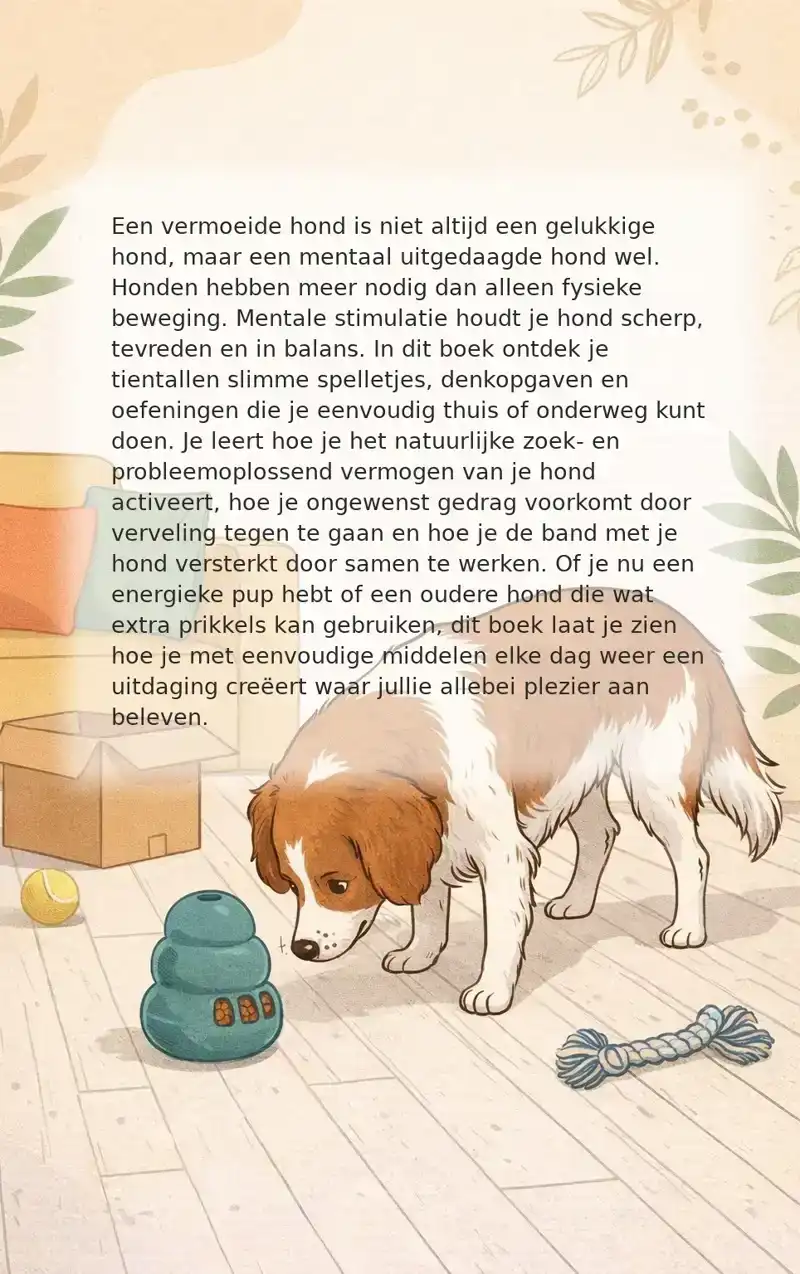 JE HOND MENTAAL UITDAGEN