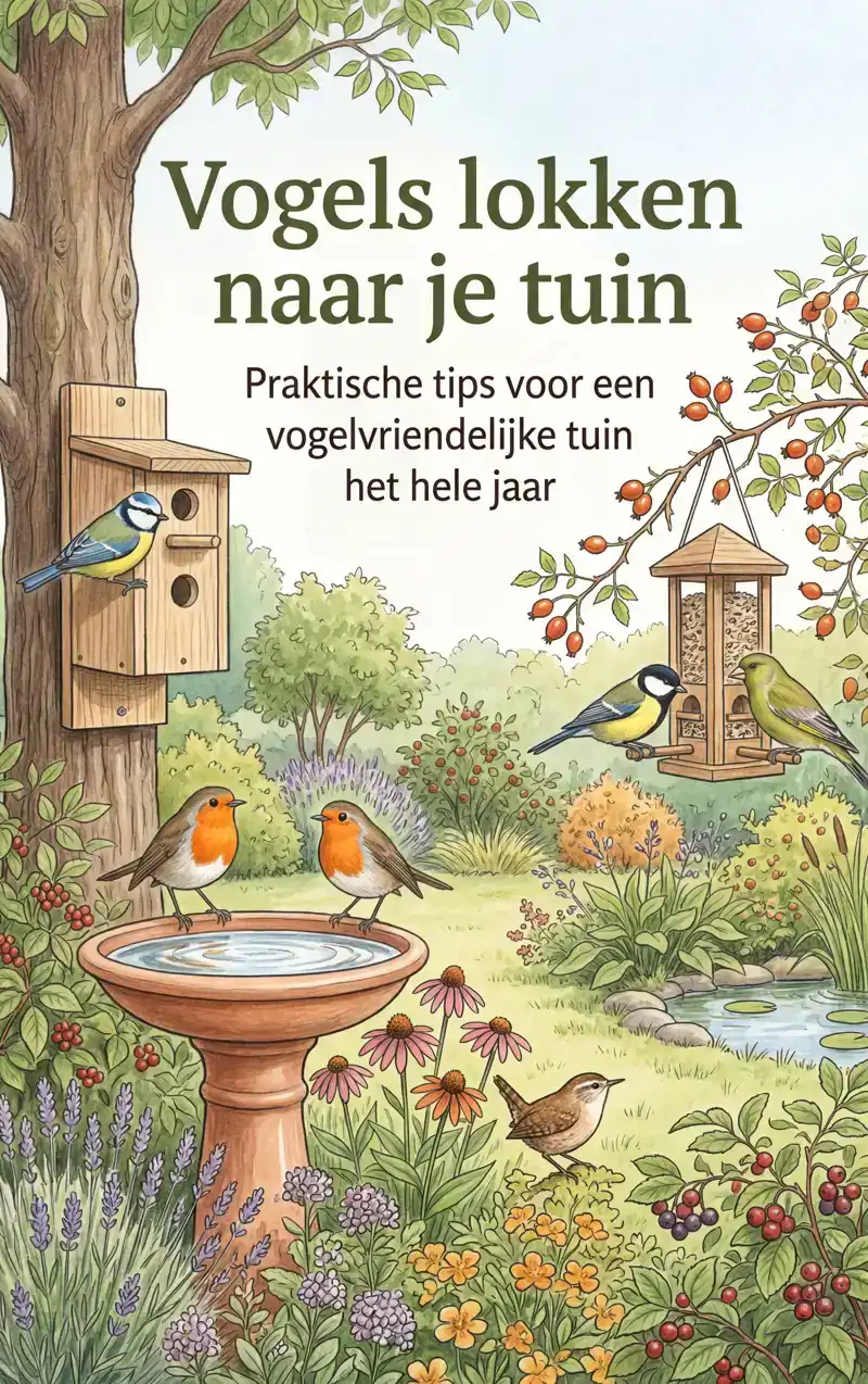 VOGELS LOKKEN NAAR JE TUIN
