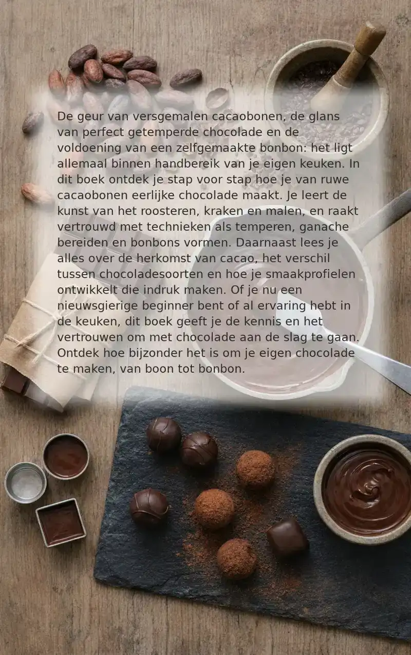 STARTEN MET CHOCOLADE MAKEN