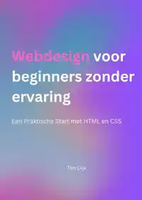 WEBDESIGN VOOR BEGINNERS ZONDER ERVARING