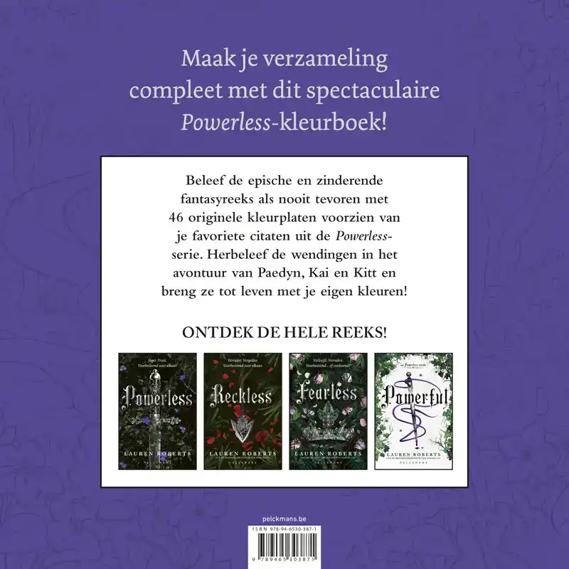 HET OFFICIELE POWERLESS-KLEURBOEK