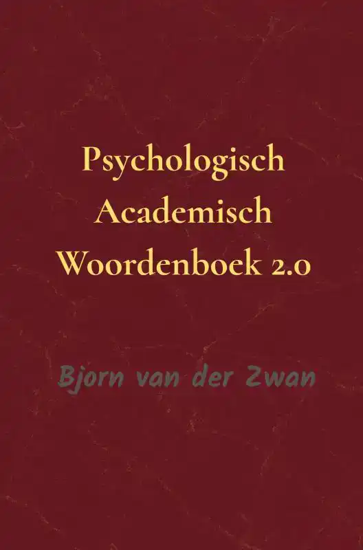 PSYCHOLOGISCHE ACADEMISCH WOORDENBOEK 2.0