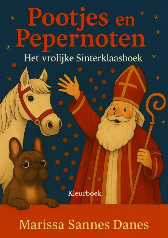 POOTJES VOL PEPERNOTEN - HET GROTE FRANSE BULLDOG KLEURBOEK