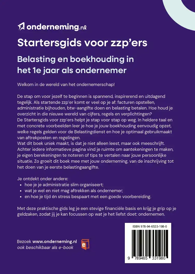 STARTERSGIDS VOOR ZZP'ERS