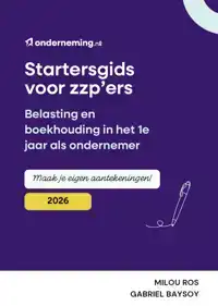 STARTERSGIDS VOOR ZZP'ERS
