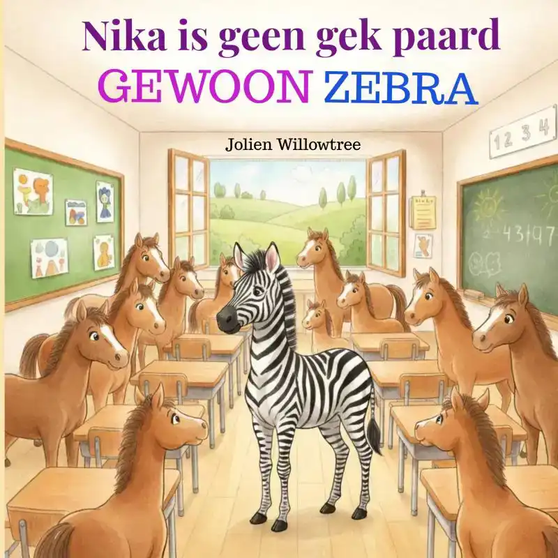 NIKA IS GEEN GEK PAARD-GEWOON ZEBRA
