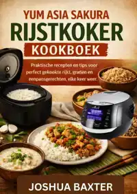 YUM ASIA SAKURA RIJSTKOKER KOOKBOEK