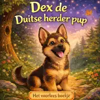 HET VOORLEES BOEKJE, DEX DE DUITSE HERDER PUP.