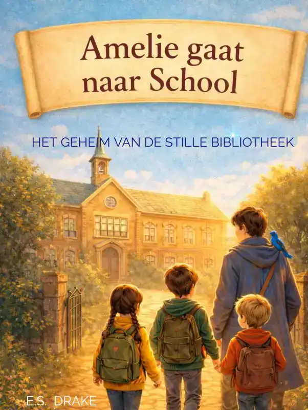 AMELIE GAAT NAAR SCHOOL.