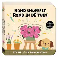 EEN WRIJF- EN RUIKAVONTUUR - HOND SNUFFELT ROND IN DE TUIN