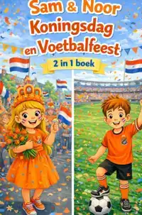 SAM EN NOOR KONINGSDAG EN VOETBALFEEST