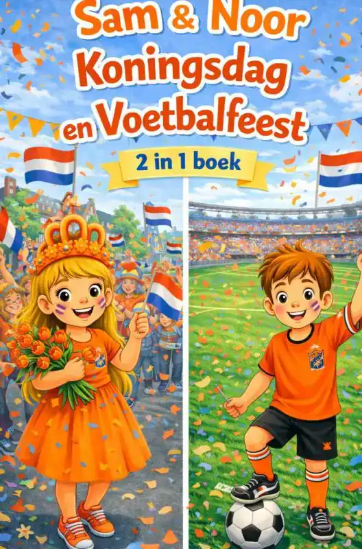 SAM EN NOOR KONINGSDAG EN VOETBALFEEST