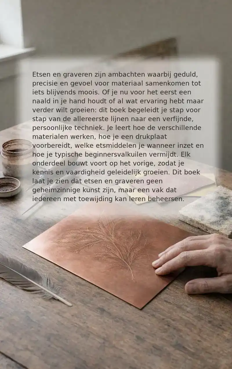 STARTEN MET ETSEN EN GRAVEREN