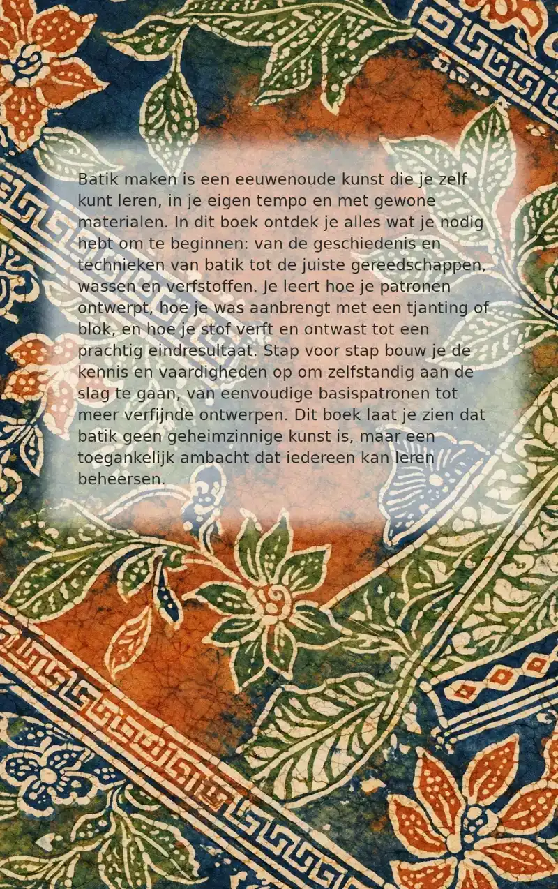 STARTEN MET BATIK