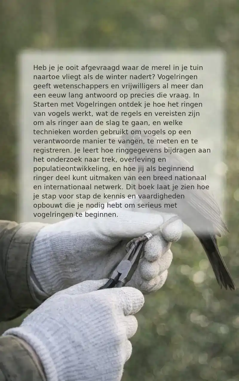 STARTEN MET VOGELRINGEN