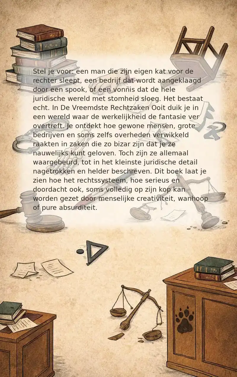 DE VREEMDSTE RECHTZAKEN OOIT