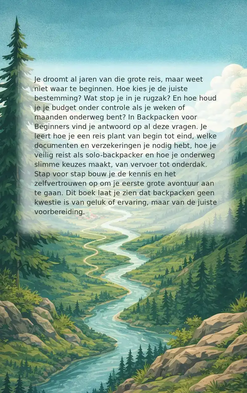 BACKPACKEN VOOR BEGINNERS