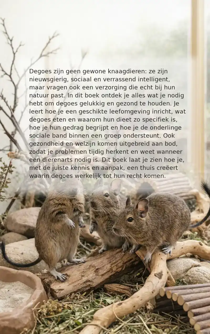 ALLES OVER DEGOES ALS HUISDIER