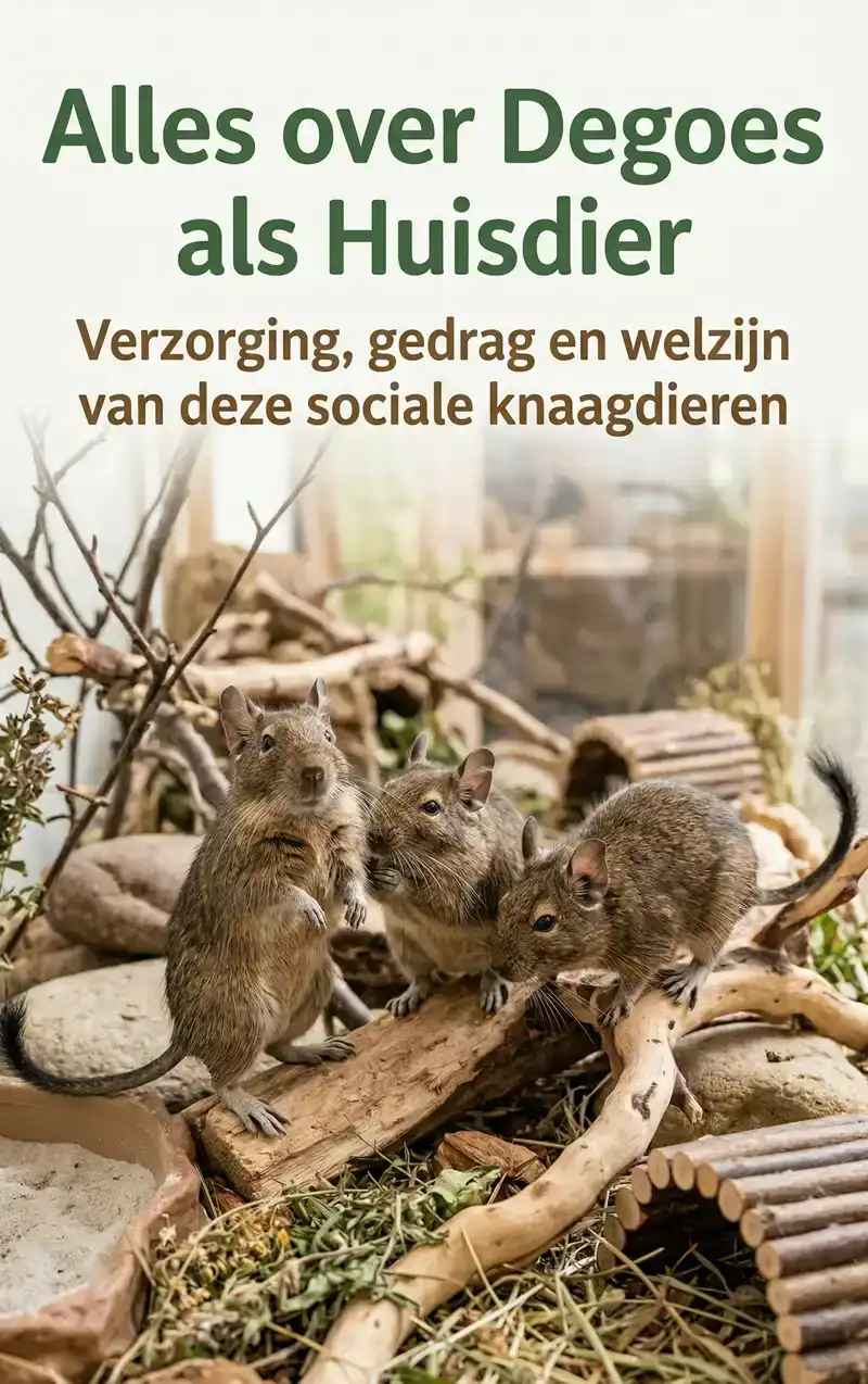 ALLES OVER DEGOES ALS HUISDIER