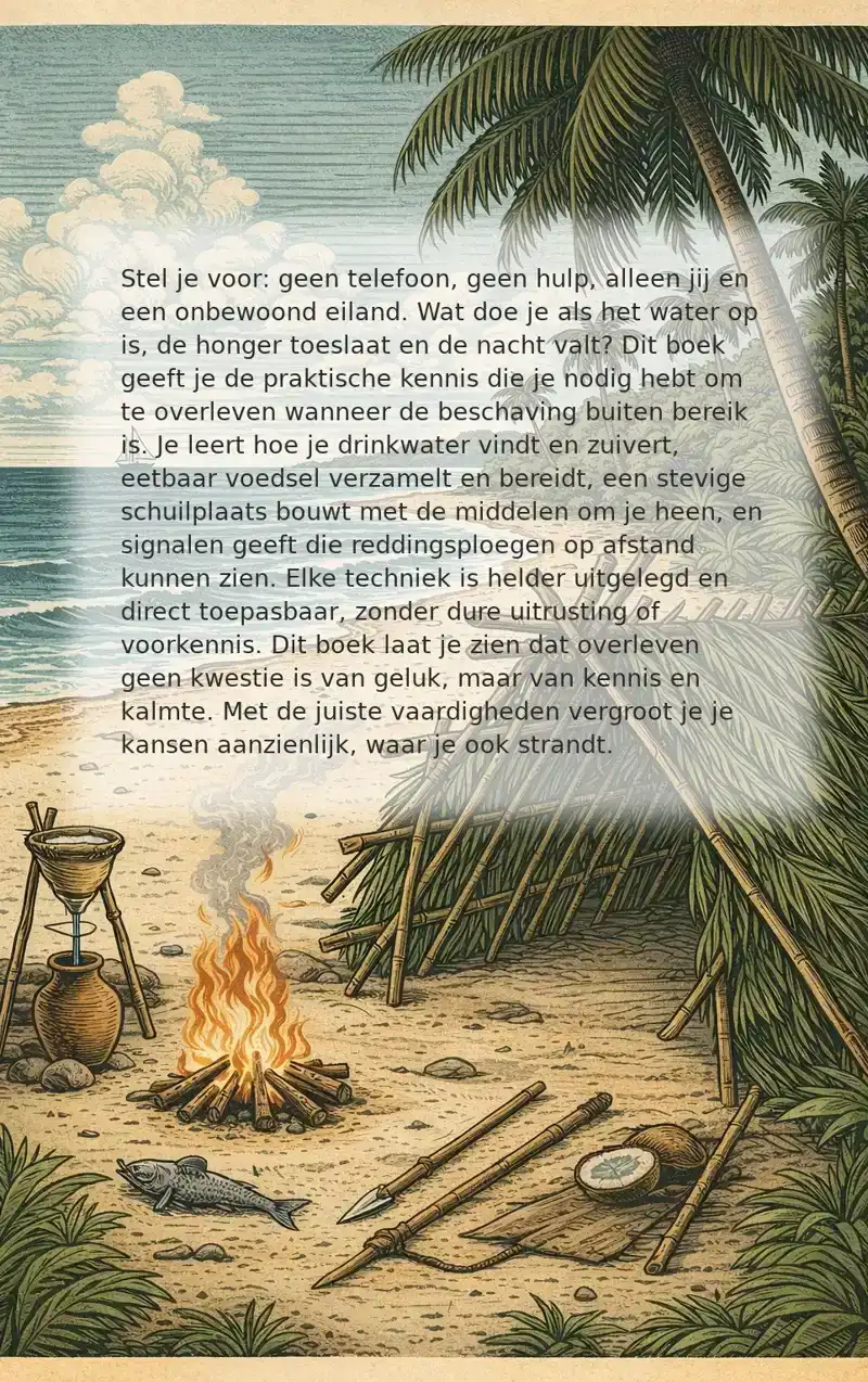 HOE JE OVERLEEFT OP EEN ONBEWOOND EILAND