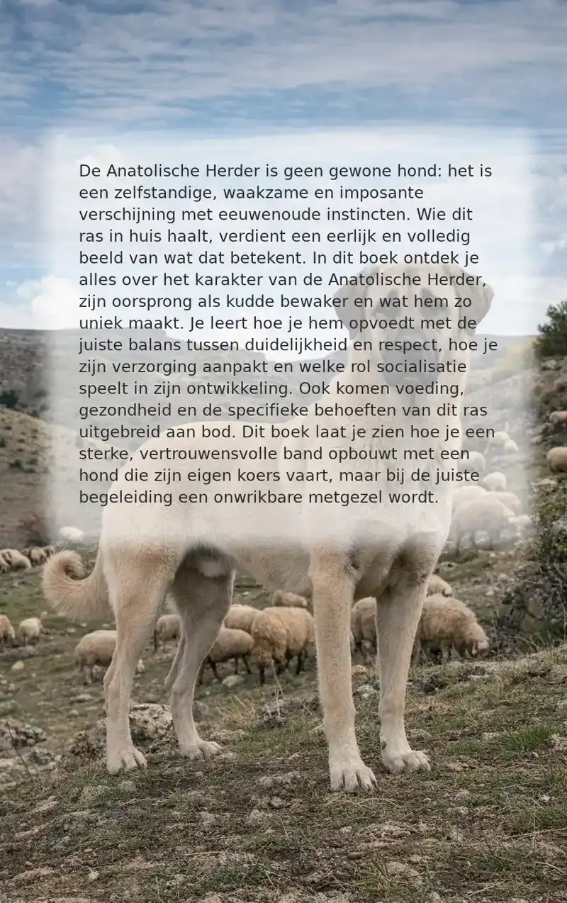 ALLES OVER DE ANATOLISCHE HERDER