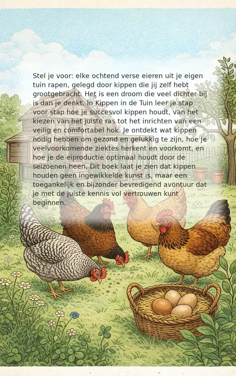 KIPPEN IN DE TUIN