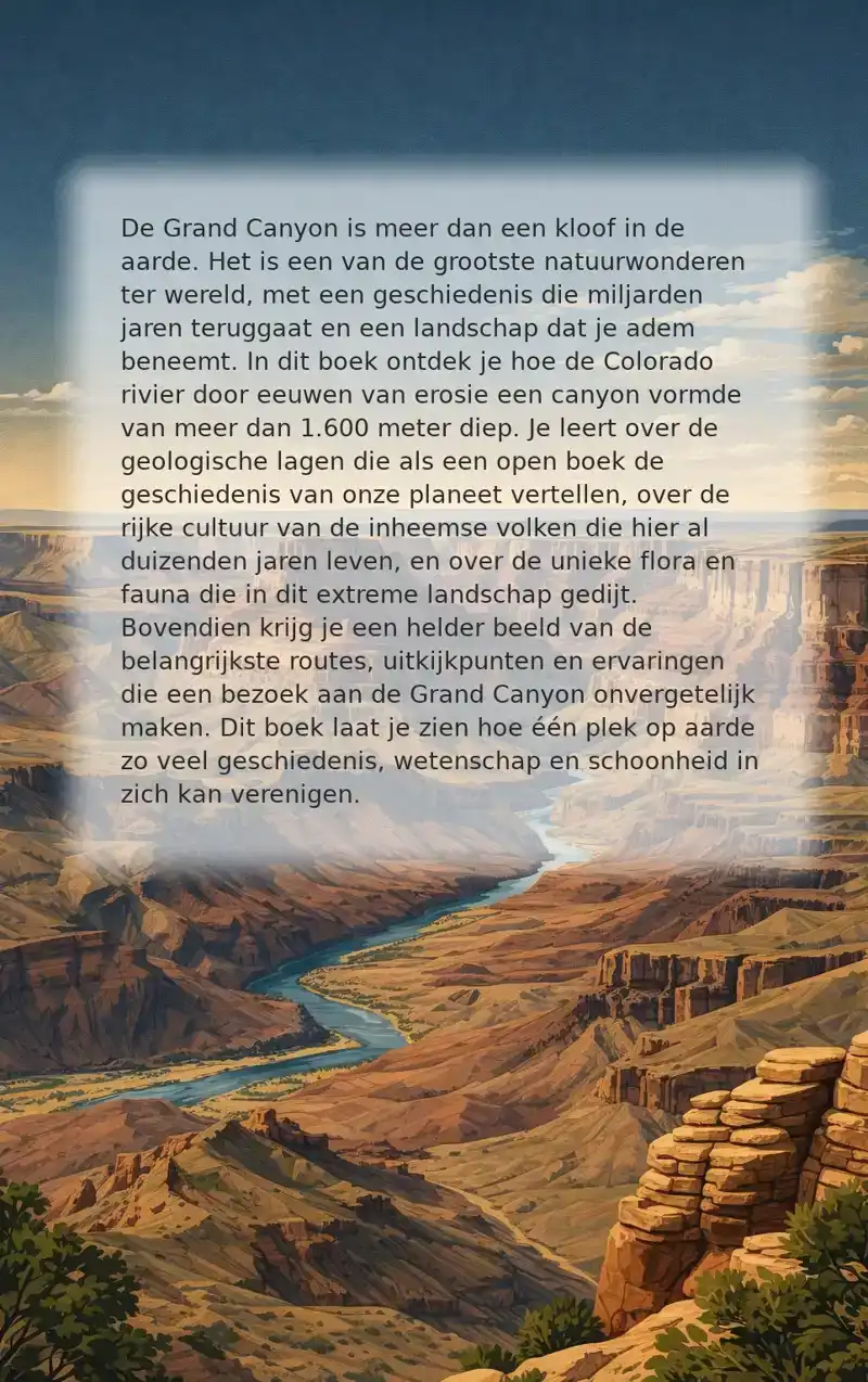 ALLES OVER DE GRAND CANYON