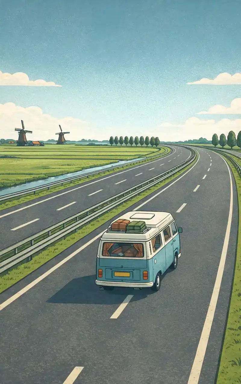 VANLIFE OP DE NEDERLANDSE SNELWEG