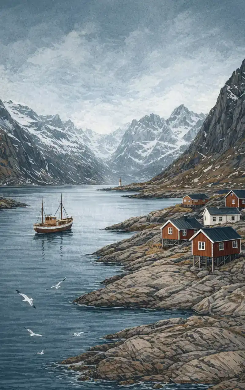 LANGS DE NOORSE KUST