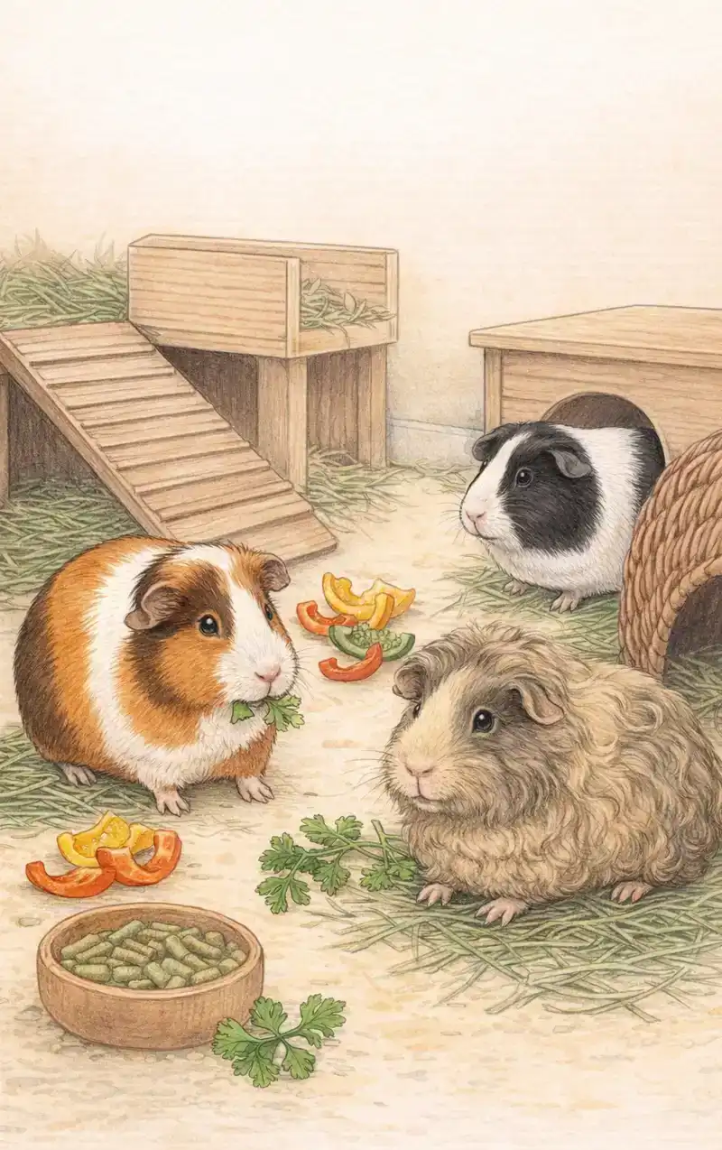 ALLES OVER CAVIA'S HOUDEN