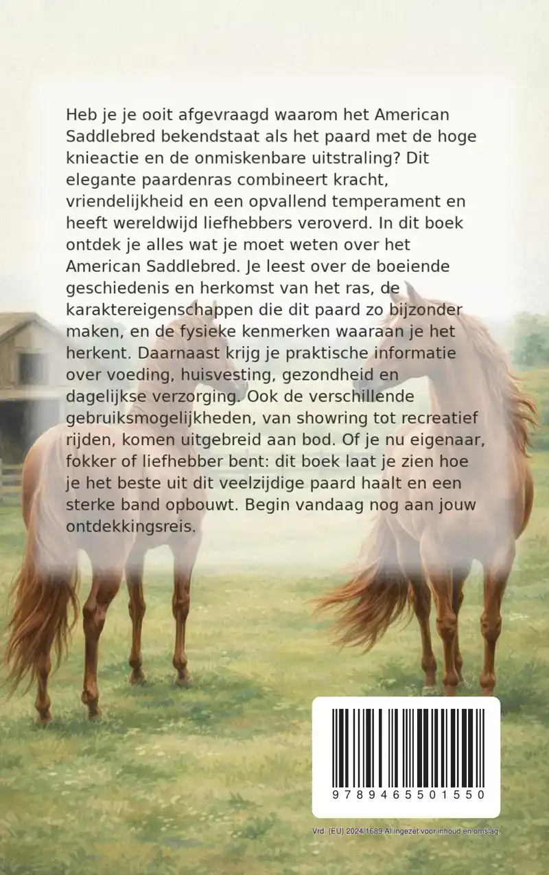 ALLES OVER HET AMERICAN SADDLEBRED