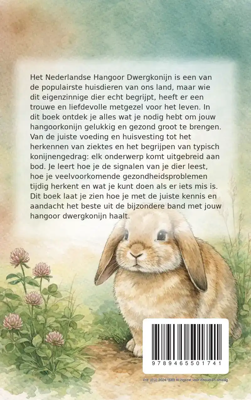 ALLES OVER HET NEDERLANDSE HANGOOR DWERGKONIJN