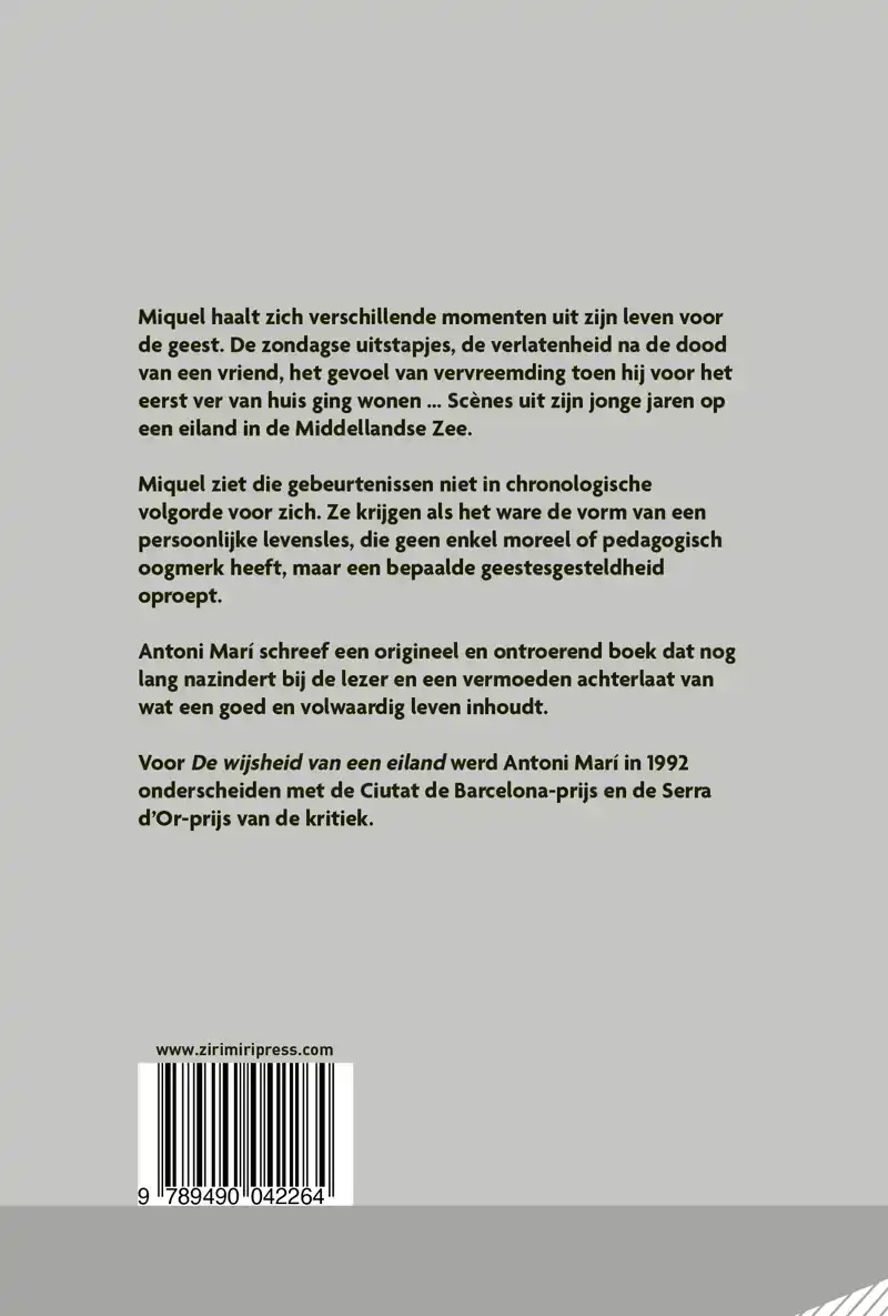 DE WIJSHEID VAN EEN EILAND