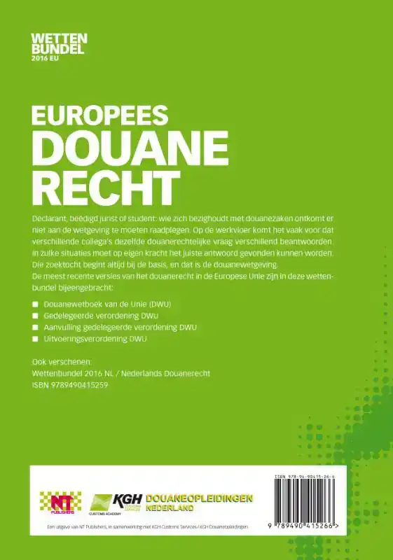 EUROPEES DOUANERECHT