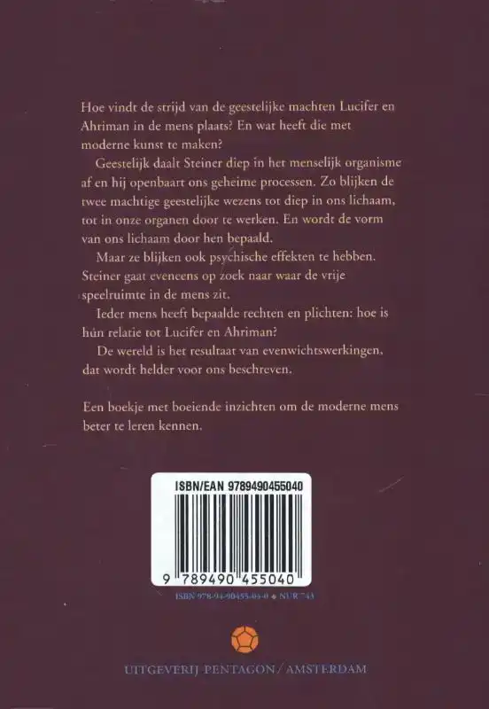 DE STRIJD VAN LUCIFER EN AHRIMAN IN DE MENS