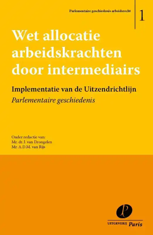 WET ALLOCATIE ARBEIDSKRACHTEN DOOR INTERMEDIAIRS