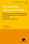 WET MELDING COLLECTIEF ONTSLAG