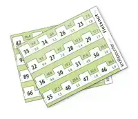 KNOOPPUNTER - SET BLANCO ROUTEKAARTJES
