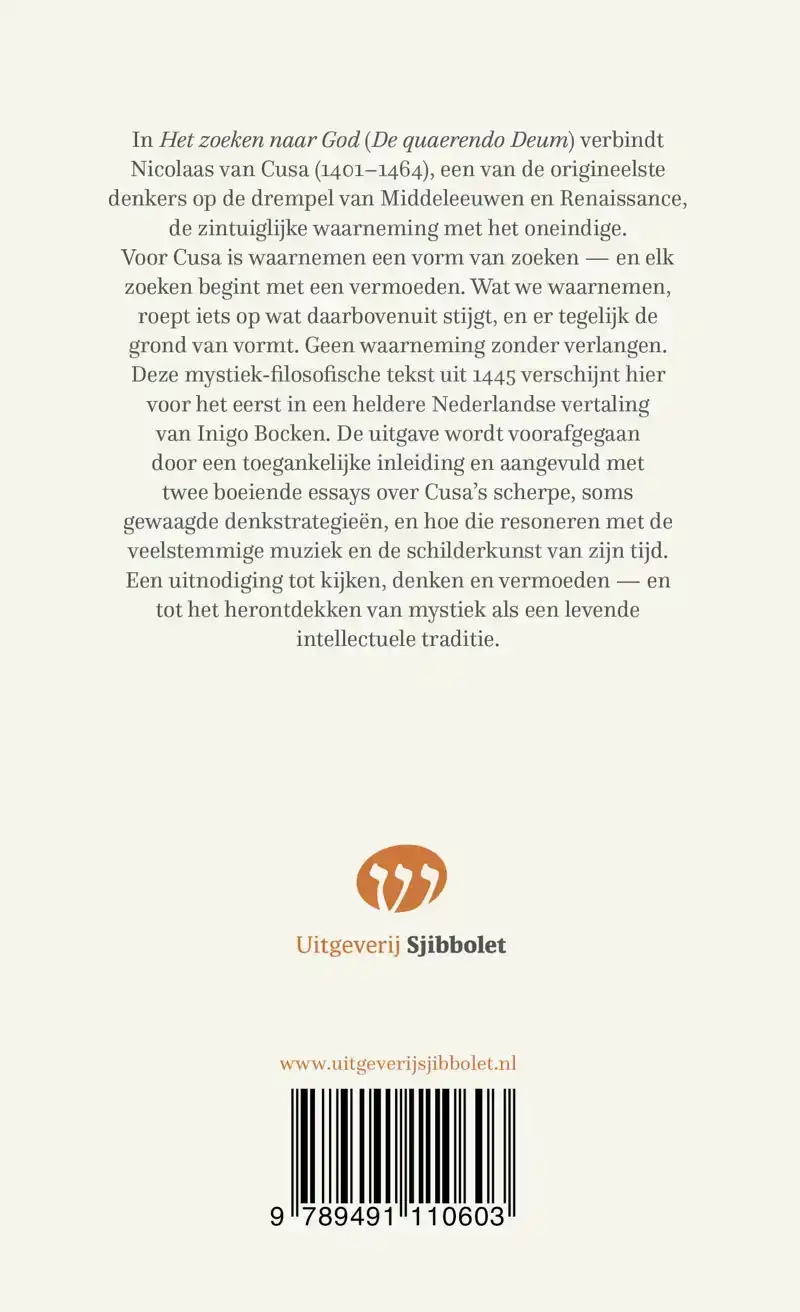 HET ZOEKEN NAAR GOD