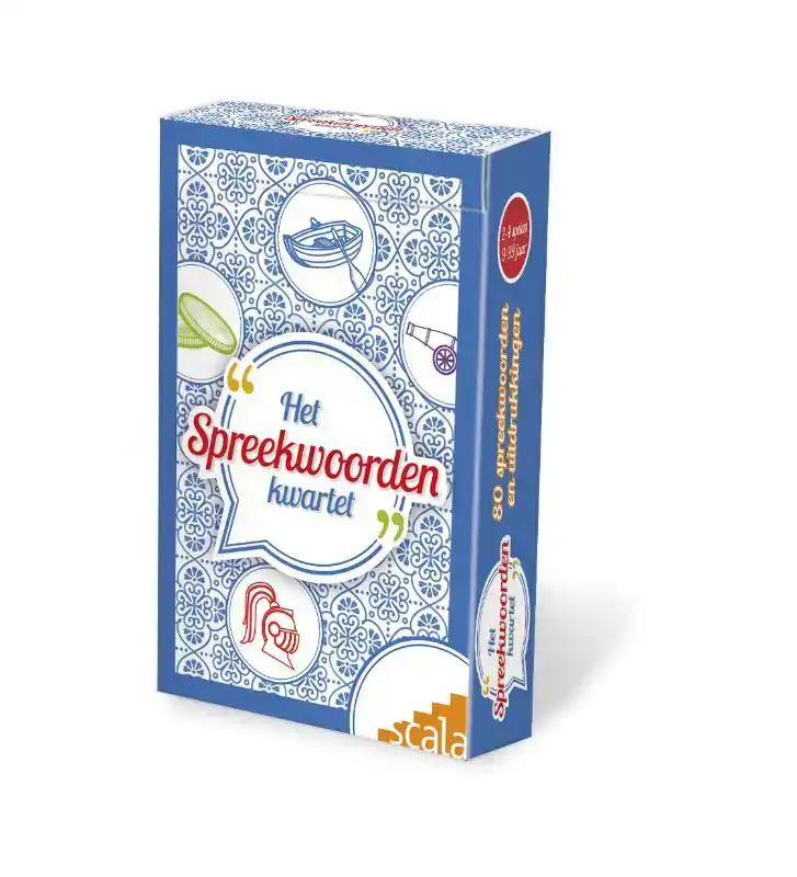 HET SPREEKWOORDENKWARTET SCALA LEUKER LEREN