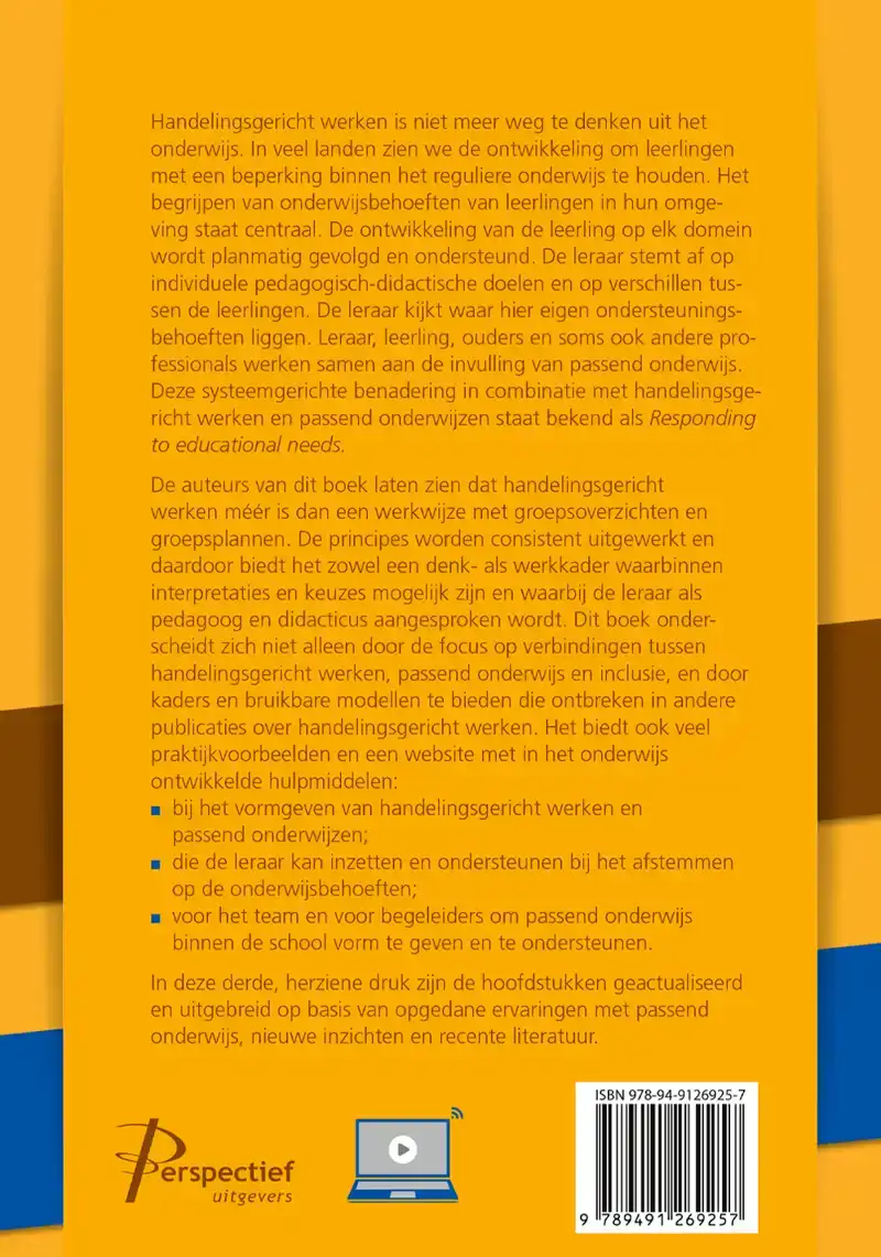 HANDELINGSGERICHT WERKEN IN PASSEND ONDERWIJS