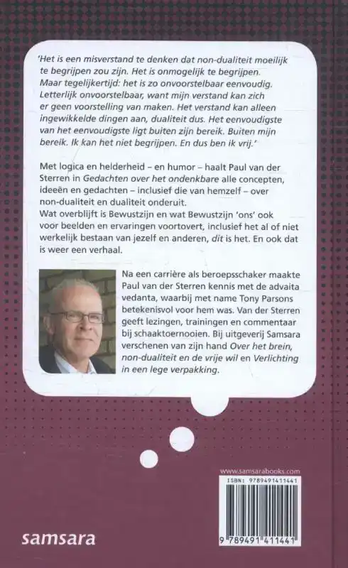 GEDACHTEN OVER HET ONDENKBARE
