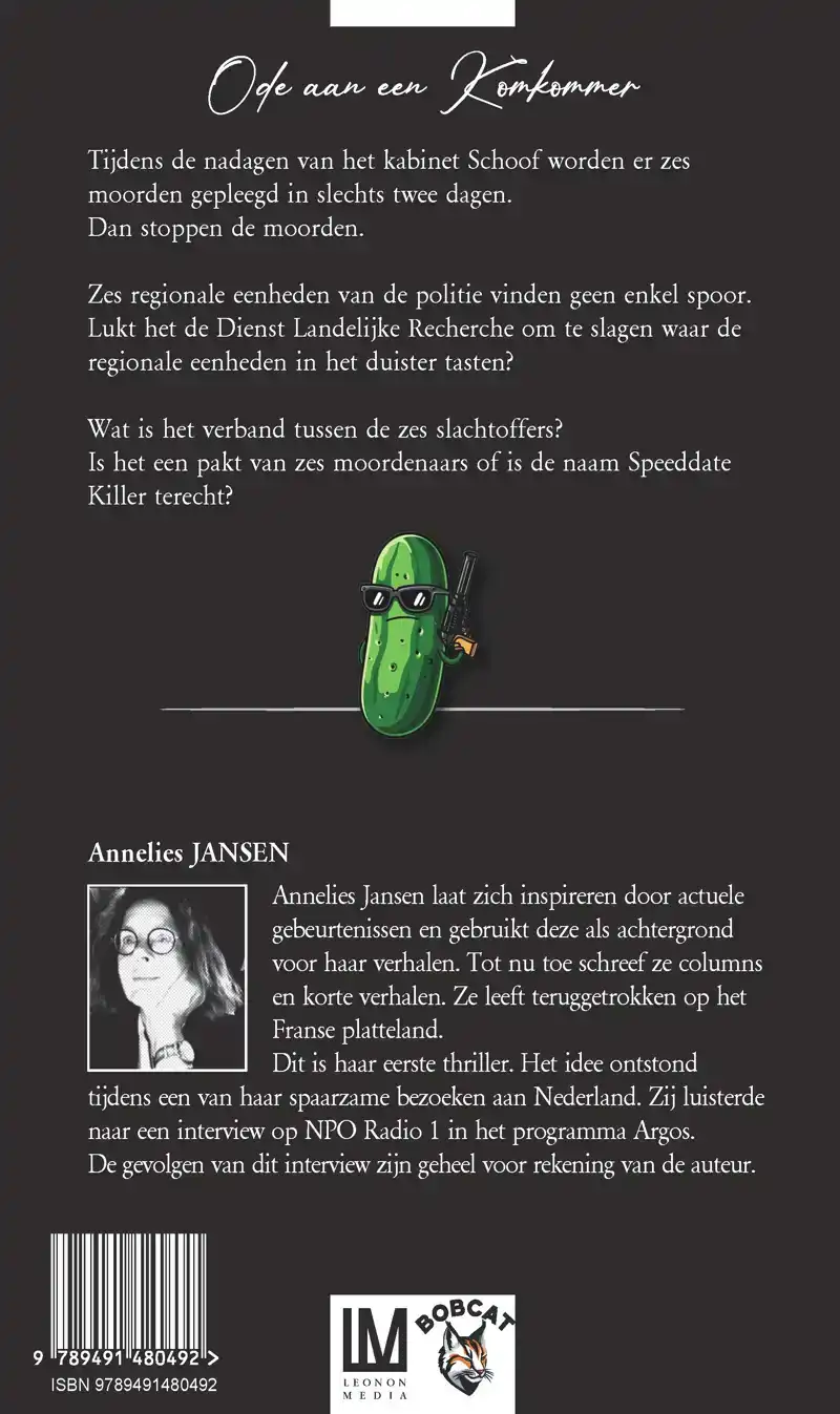 ODE AAN EEN KOMKOMMER