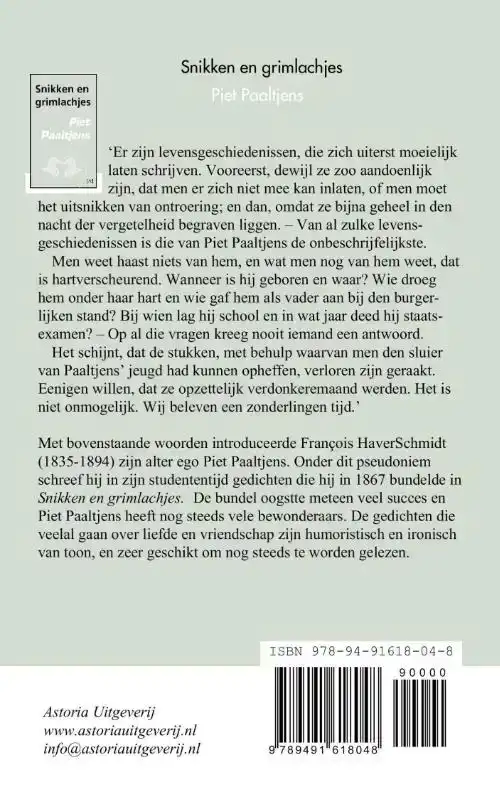 SNIKKEN EN GRIMLACHJES