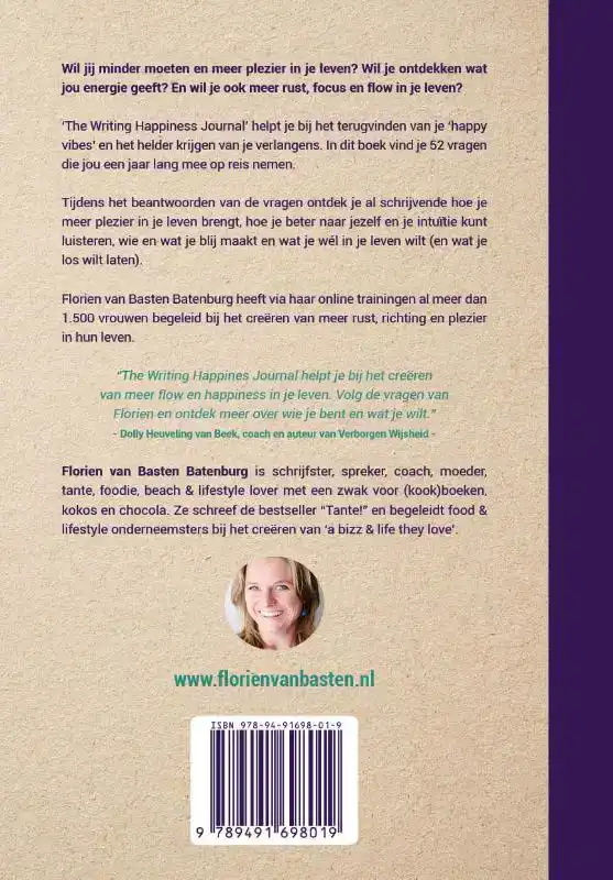 THE WRITING HAPPINESS JOURNAL